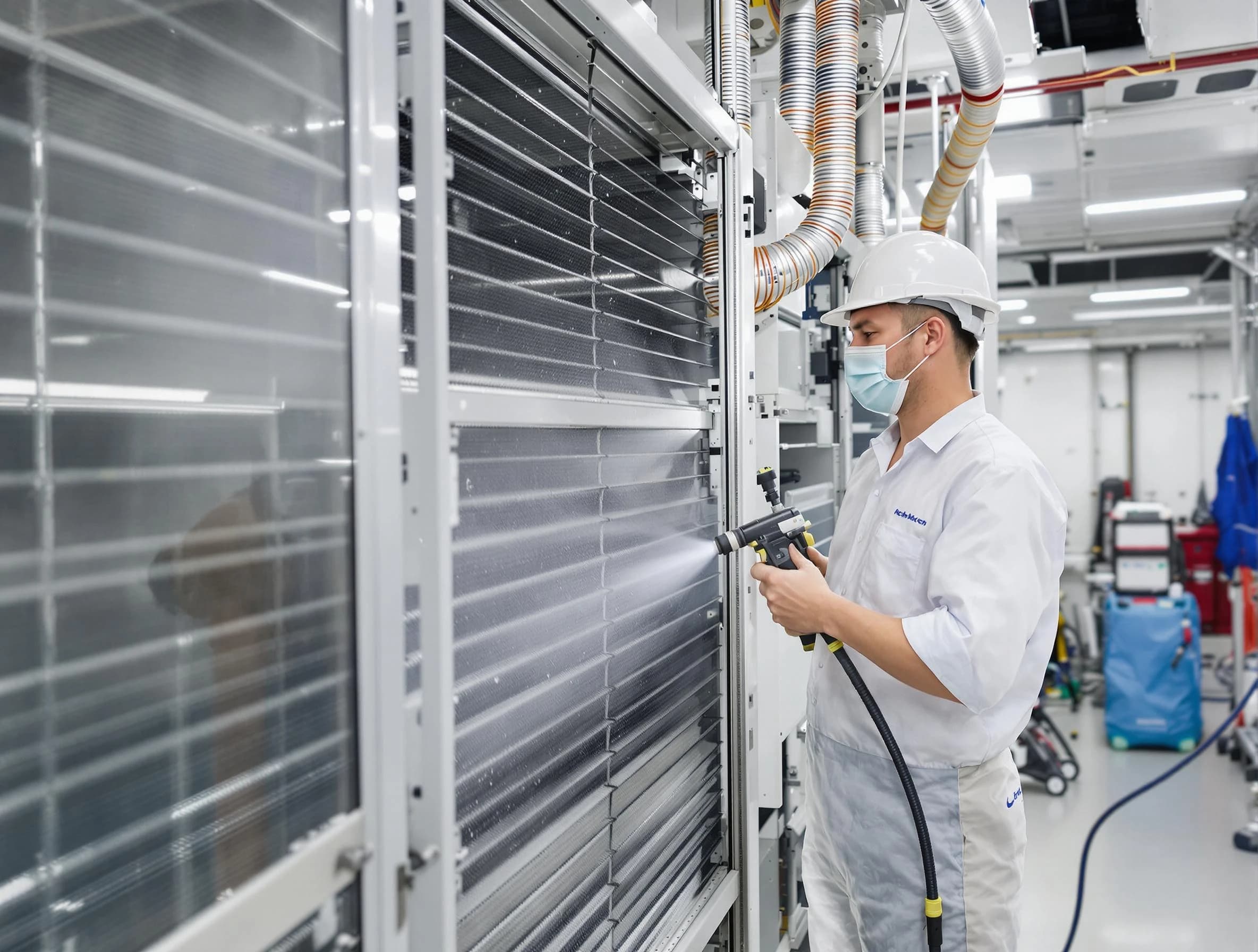 Professional AC coil cleaning by Littleton Air Duct Cleaning in Littleton