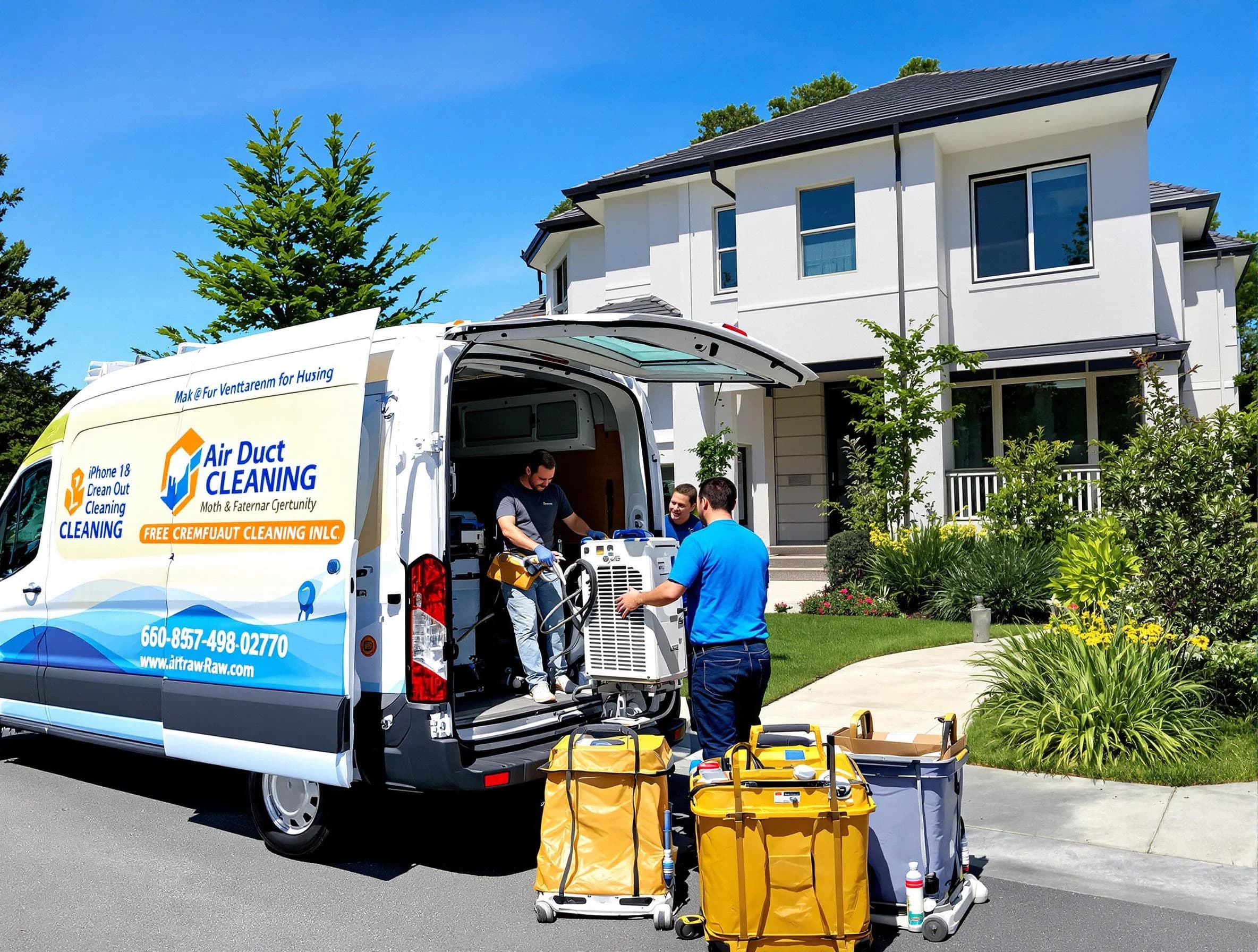 Littleton Air Duct Cleaning technician performing professional air duct cleaning in Littleton