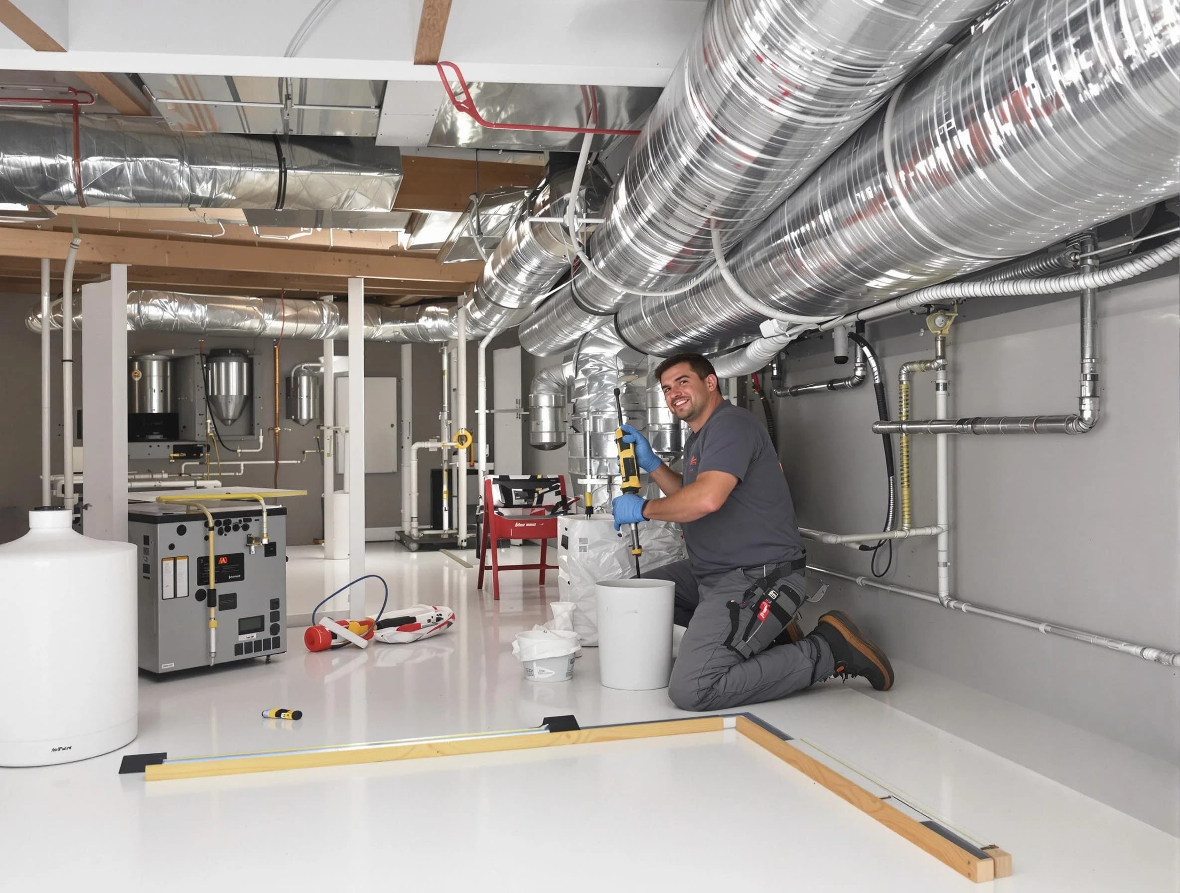 Professional duct sealing service by Littleton Air Duct Cleaning in Littleton