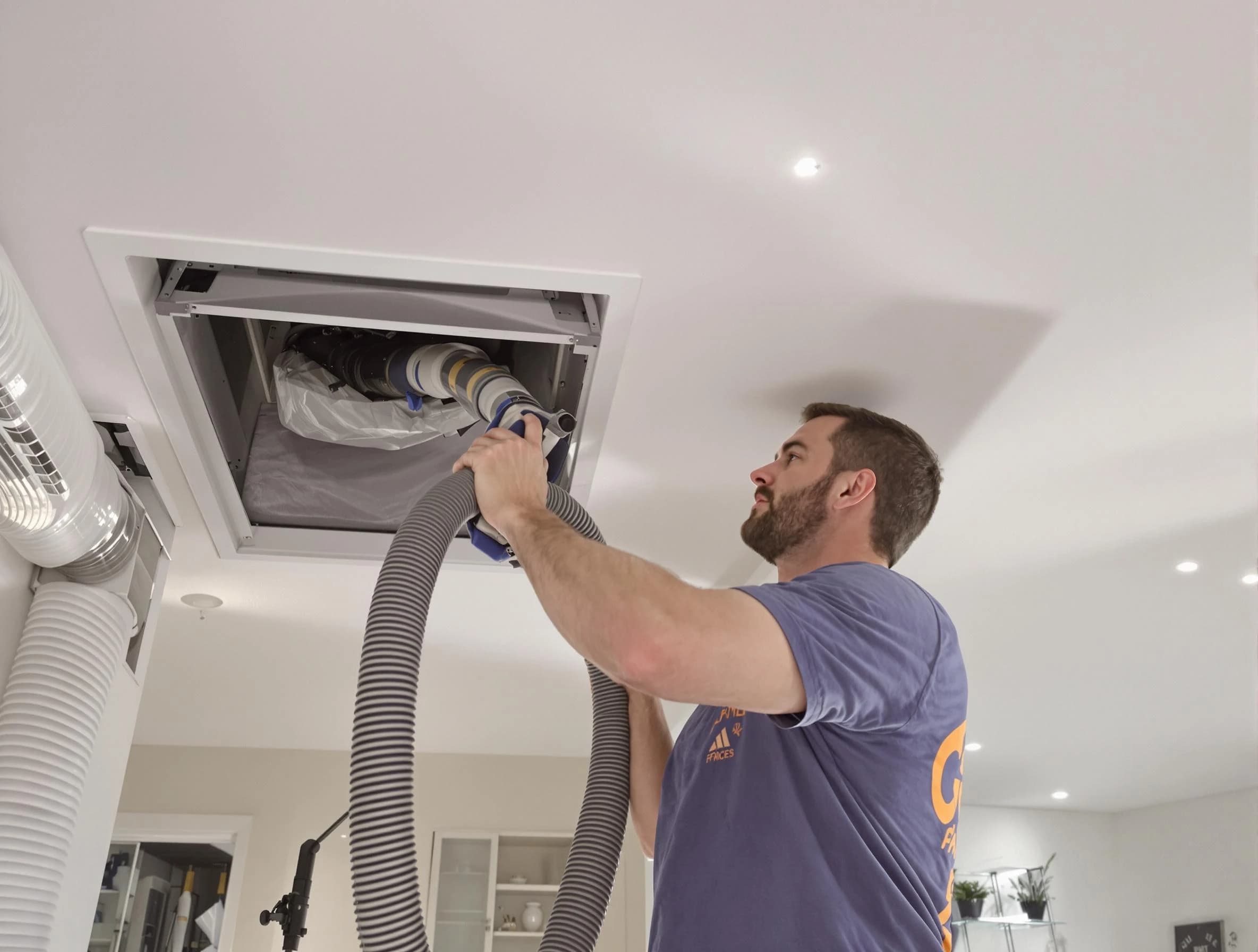 Precision indoor duct cleaning by Littleton Air Duct Cleaning in Littleton