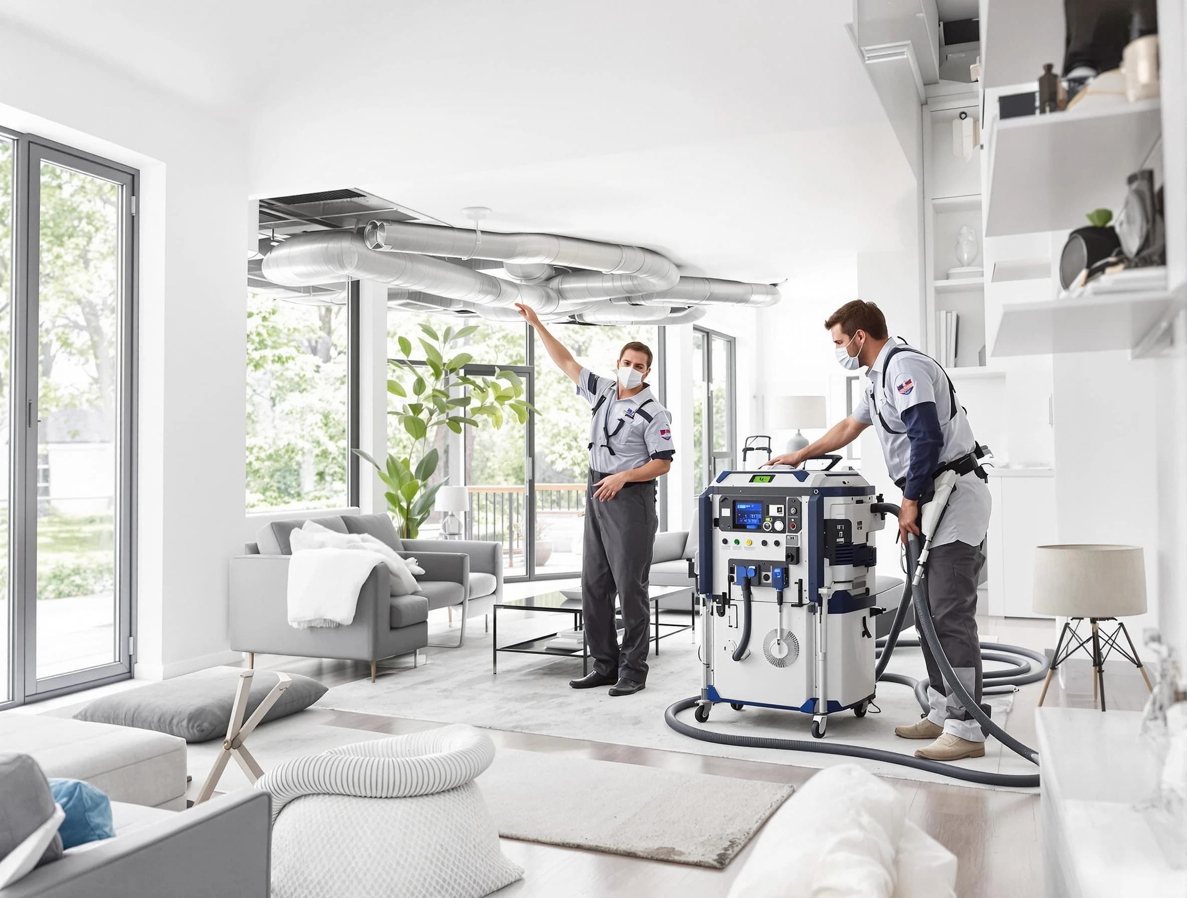 Littleton Air Duct Cleaning professional conducting pure air duct cleaning with state-of-the-art equipment in Littleton