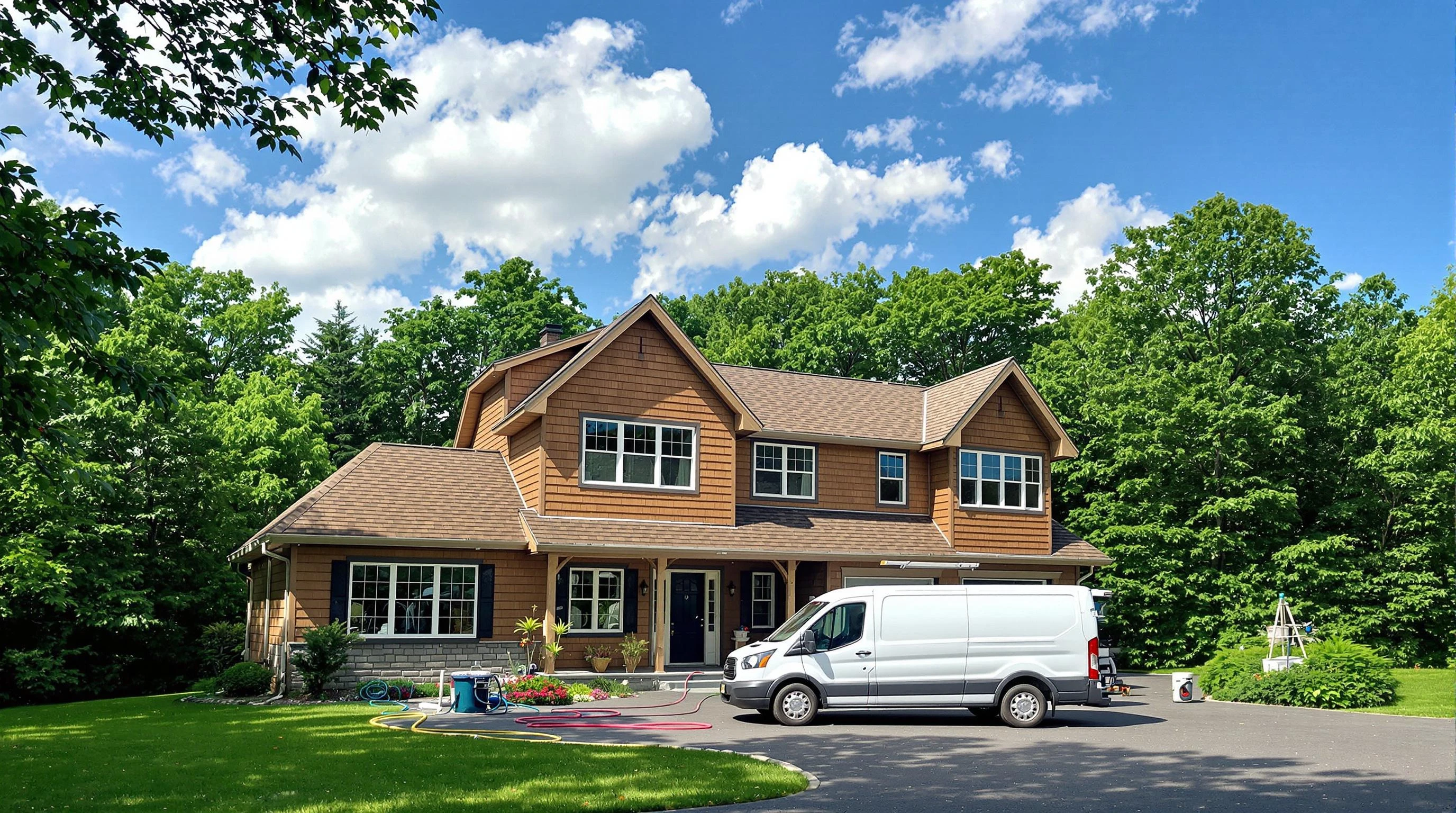 Littleton Air Duct Cleaning air duct cleaning crew working in Highlands Ranch, CO