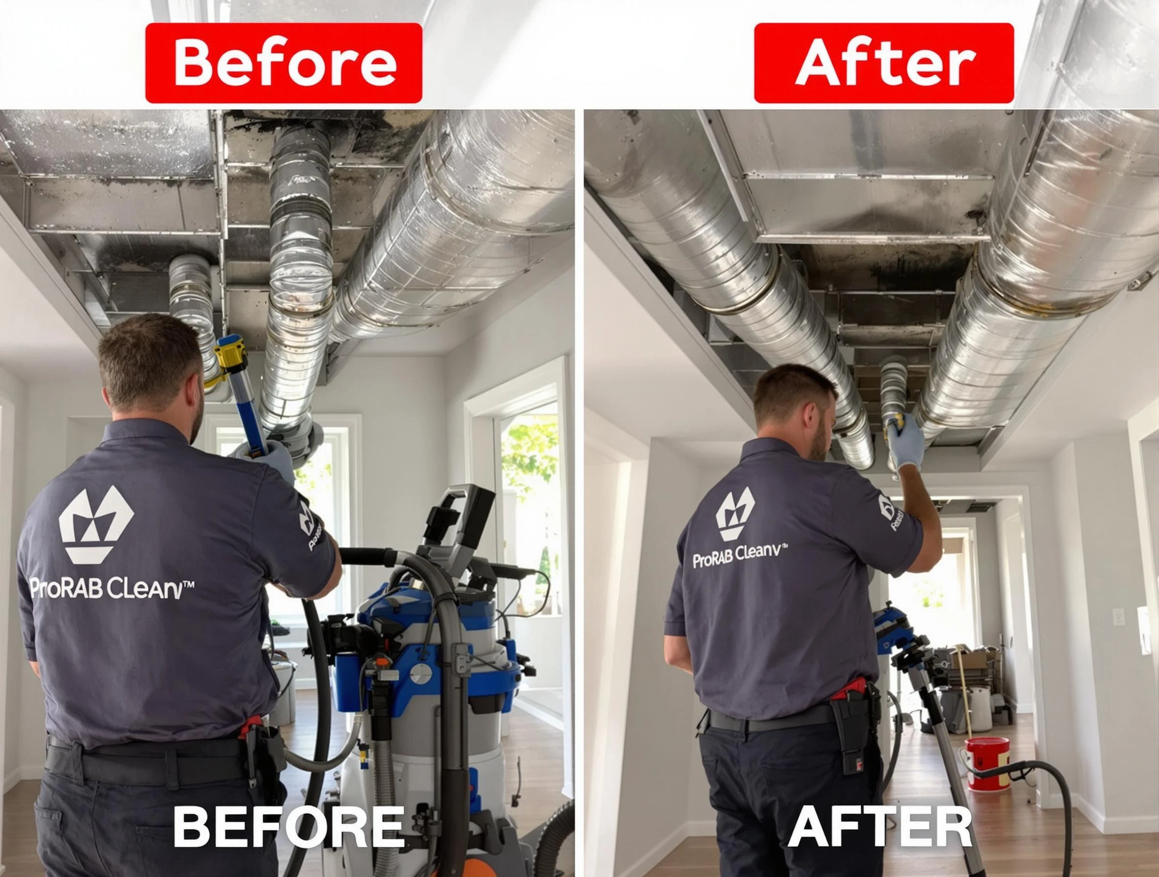 Littleton Air Duct Cleaning expert performing thorough residential duct cleaning in a Littleton home